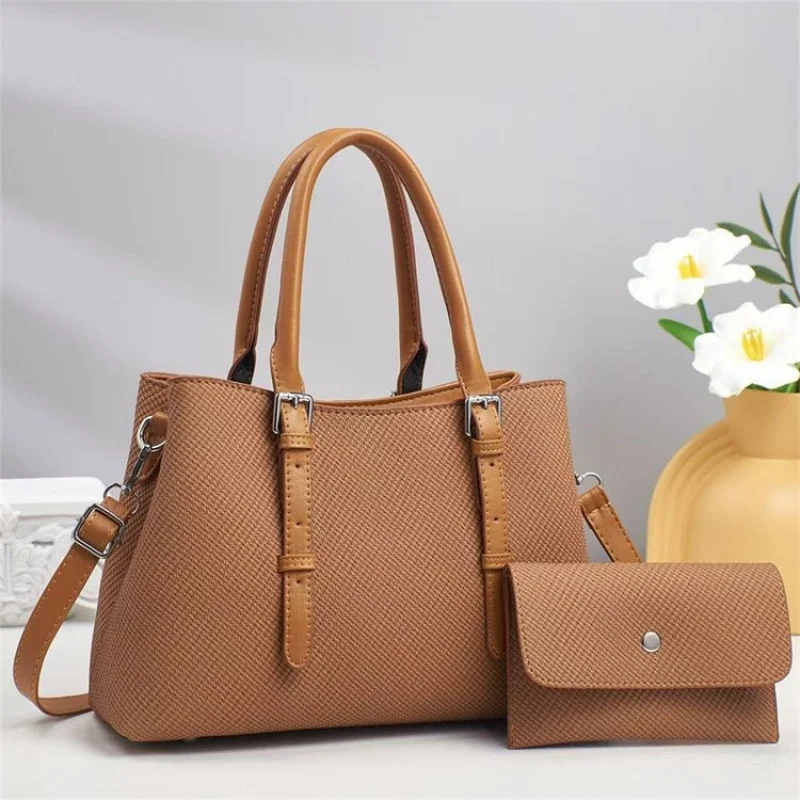 

Ladies Elegant Frame Handbag Structured Leather With Magnetic Closure Gold Hardware Classic Timeless Look