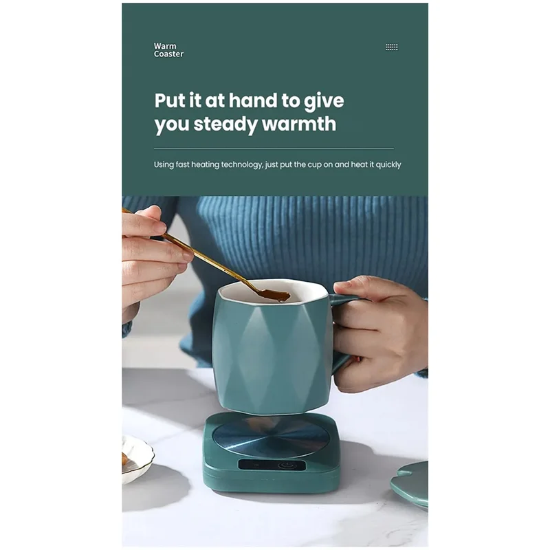 

AEE4-USB электрический обогреватель, подогреватель кружки, подогреватель кружки, теплый коврик, подставка с постоянной температурой для домашнего офиса, подарок