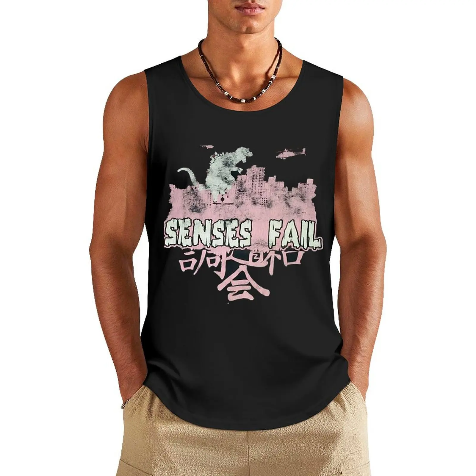 

Senses Fail band rock Tank Top t-shirt gym man t-shirt for man