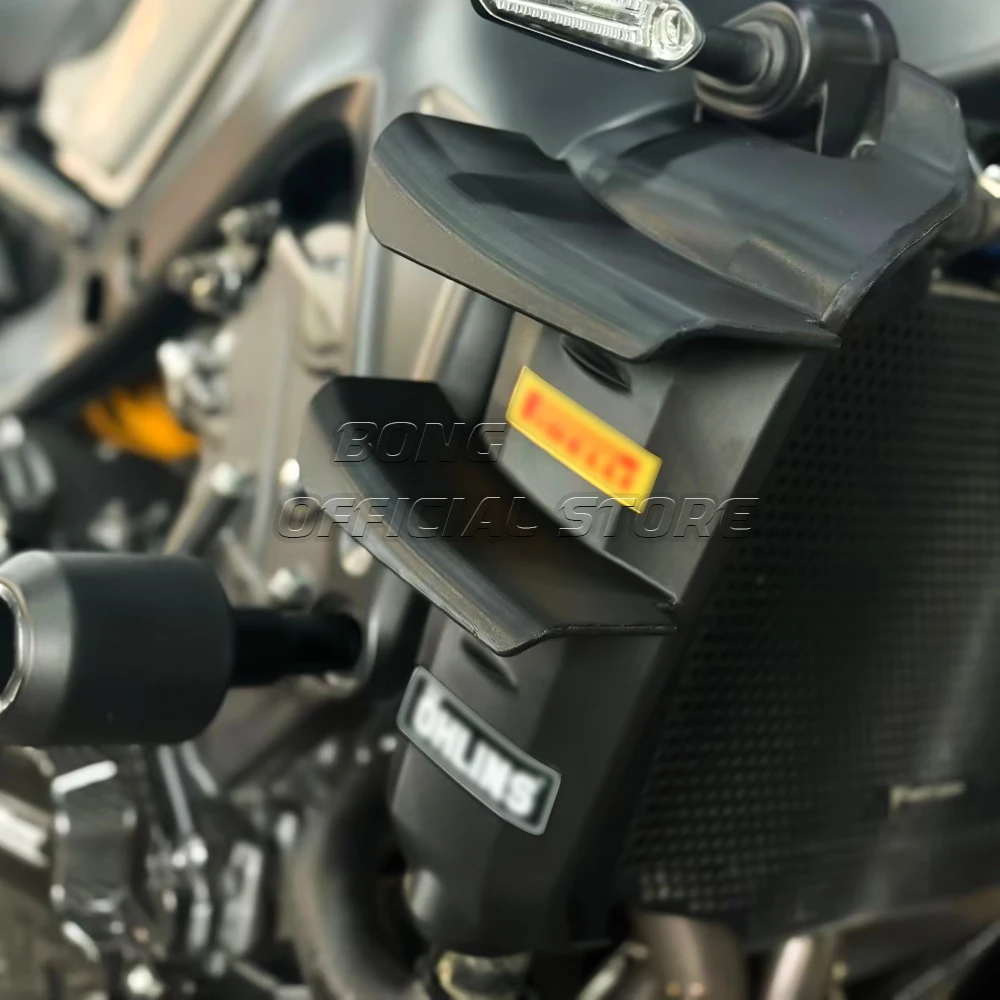 Für YAMAHA MT-09/SP Seitenflügel Seitenspoiler Frontspoiler MT09 2021 2022 2023 Frontspoiler Unterer Spoiler Flanke – Detail 4