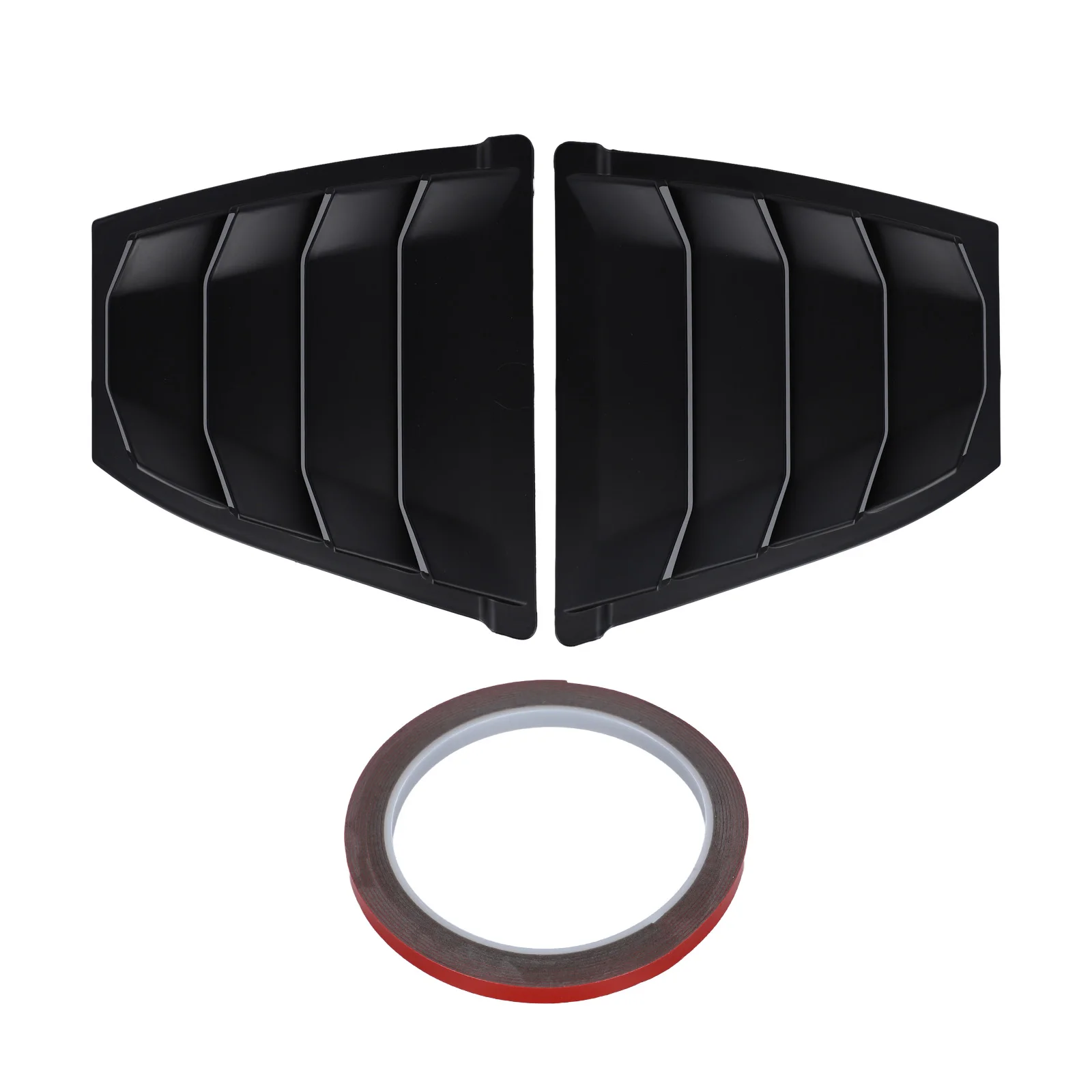 Quarter Louver Trim Car Rear Door Louver Carbon Fiber Finish Easy Installation High Reliability Car Accessories
