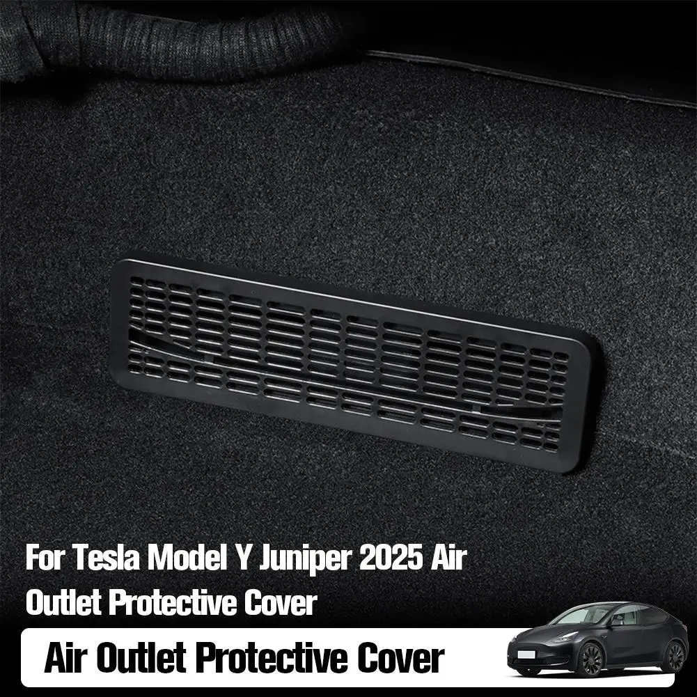 

Защитная накладка на задний воздуховод для Tesla Model Y 2025 Juniper, защита от засорения, решетка вентиляционного отверстия, аксессуары G0r3