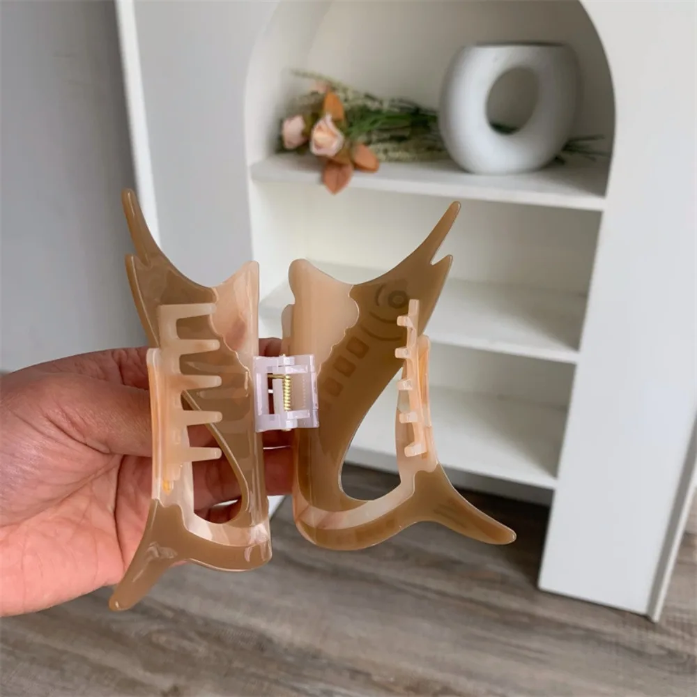 

Fashion Fish Tuna Hair Claw Sweet Korean Style Acetate Ocean Tunny Hair Clip Cartoon Creative Marine Organisms Shark Clip Daily