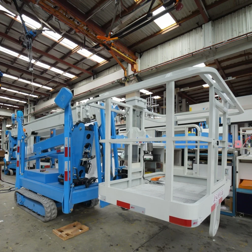 YG Customized China Dependable Suppliers Cheap Diesel Man Basket Genie Track Boom Lift Durable Construction Lifter