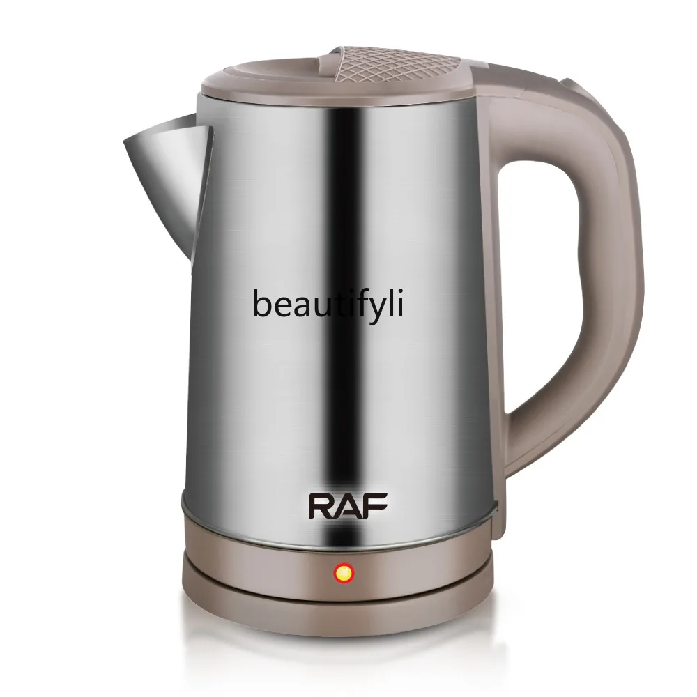 

European standard electric kettle 201 stainless steel 2.3L electric kettle jewelry gift kettle