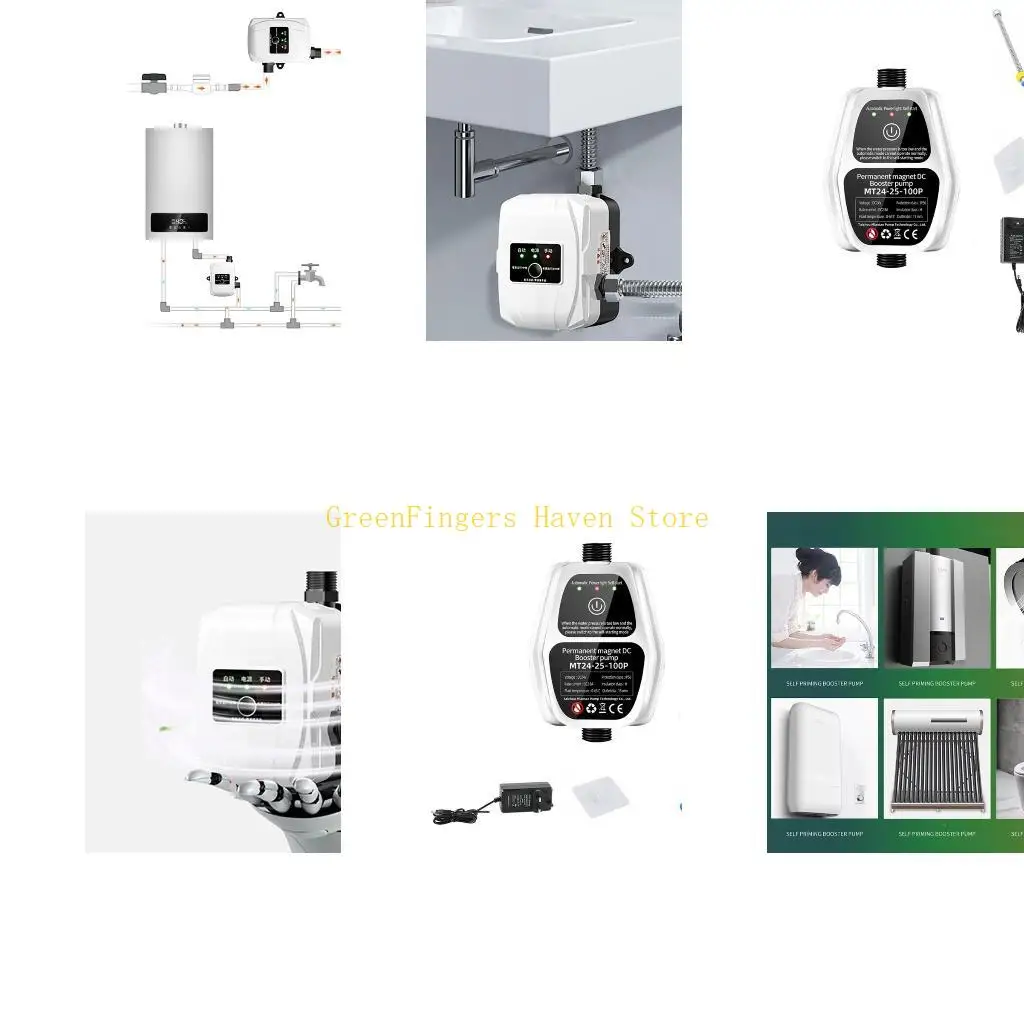 

F68D легко устанавливается, бытовой повысительный насос для воды, 24 В, насос для солнечного нагревателя, насос для душа, для