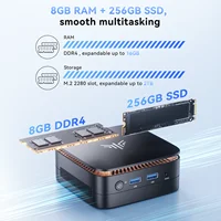 KAMRUI AMD R3 3250U 3.5Ghz Mini PC 8GB DDR4 256GB SSD Mini Computer 2.4+5G WiFi/BT4.2 4K@60Hz UHD Desktop PC Win11p for Office 6