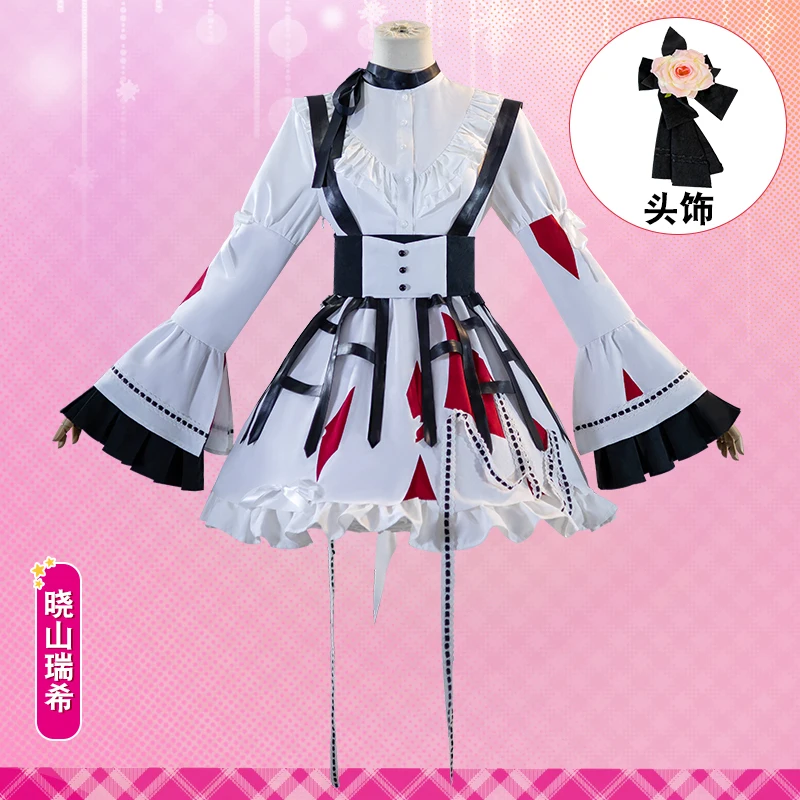 

Game Project Sekai Cos Akiyama Mizuki Cosplay Women Box 5 activity clothing sling wide-sleeved dress costume