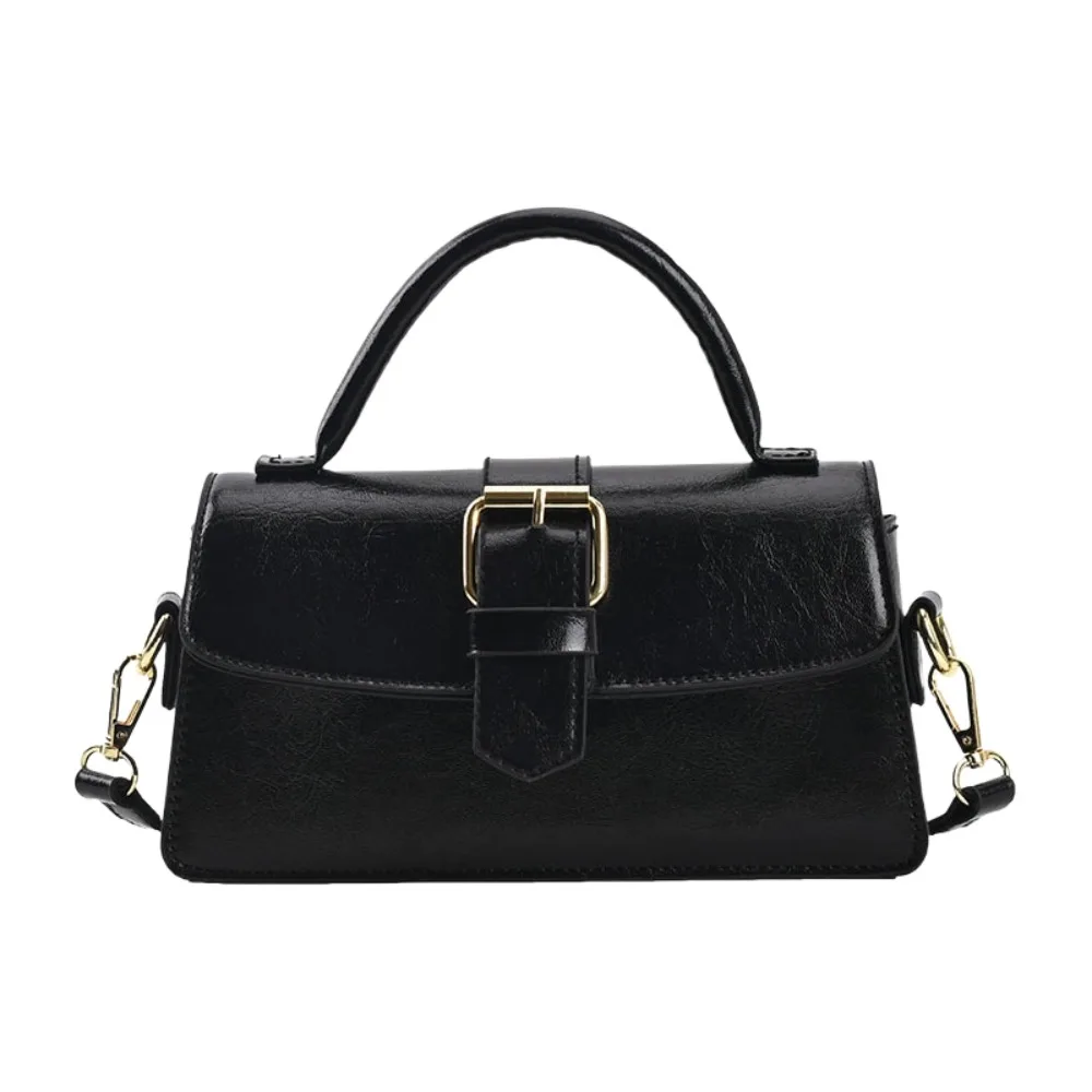 

Handbag Korean PU Crossbody Bag Square Solid Color Korean Underarm Bag Large Capacity PU Leather Women Shoulder Bag Outdoor