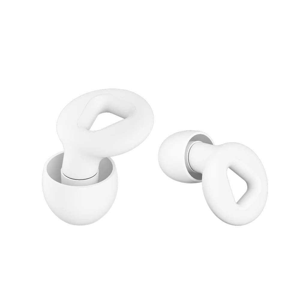 WOO Earplug Soft Silicon Anti Noise Reusable Earplugs For Protecting Ear Concert Working Study With 30Decibles Noise Reduction