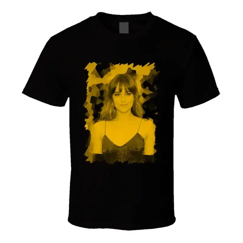 Dakota Johnson Neon Color T Shirt