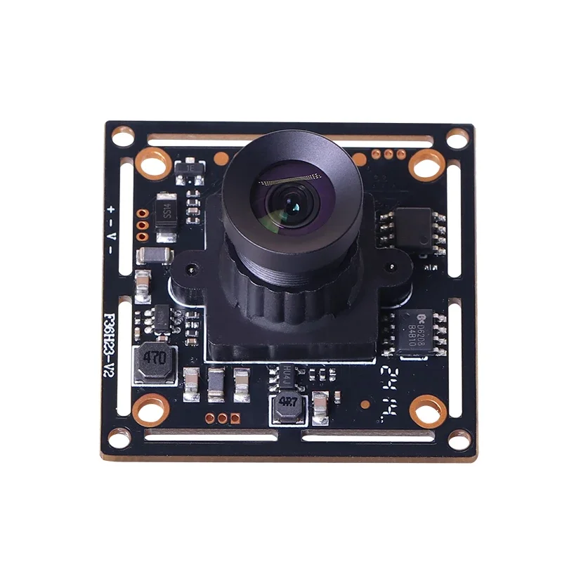 2MP 3mm 90degree distortionless 1080P IMX323 AHD Camera 4 in1 AHD/TVI/CVI/CVBS PCBA Camera Module