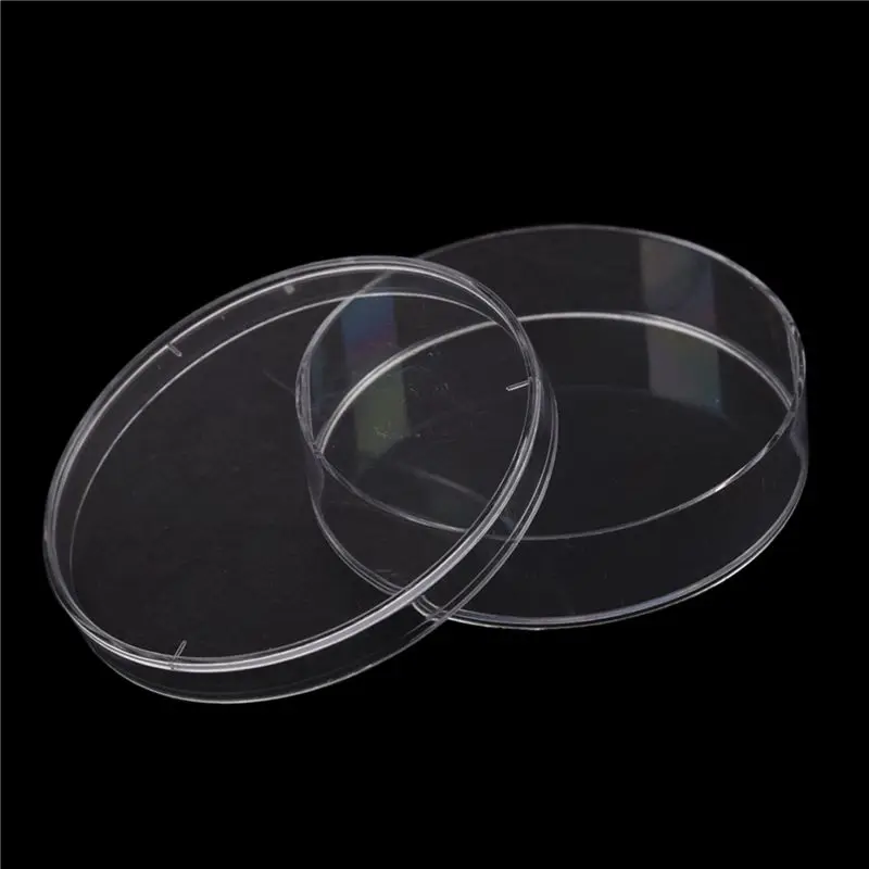 ABRI-40Pcs Sterile Petri Dishes With Lids For Lab Plate Bacterial Yeast 55Mm X 15Mm