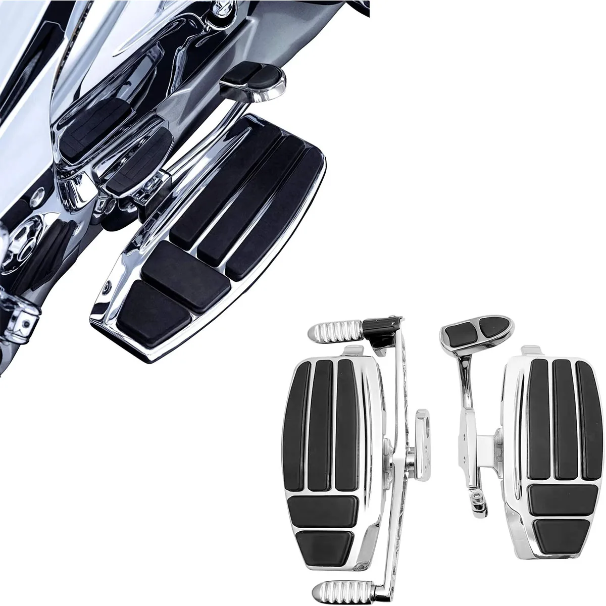 

Комплект доски для ног водителя мотоцикла для Honda Goldwing GL1800 F6B 2001-2015