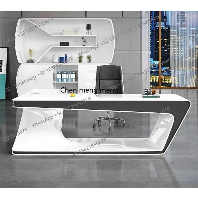 

Large Desk Gaming Room Desks Workstations Clearance Bureaux De Travail One Person Desk Computer Tables Office Table Furniture