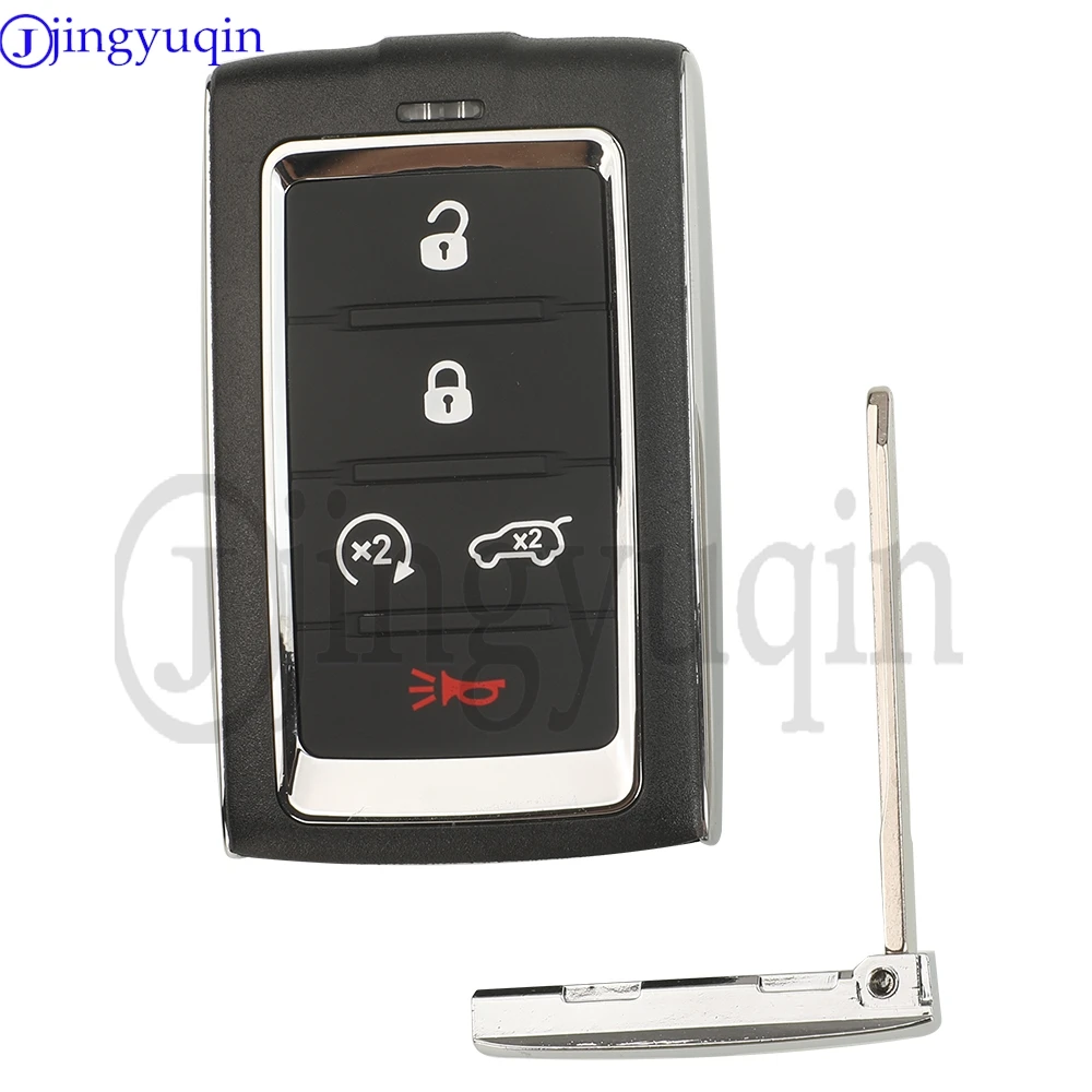 jingyuqin M3NWXF0B1 685169738AA 433mhz 4A Chip Remote Car Key 4/5/6 Buttons For Jeep Grand Wagoneer 2021-2022 Key Fob Control