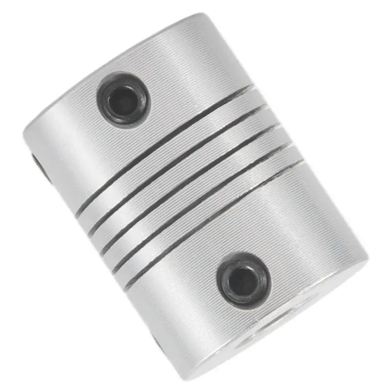 6Mm To 8Mm Shaft Coupling 25Mm Length 18Mm Diameter Stepper Motor Coupler Aluminum Alloy Joint Connector For 3D Printer CNC Mach