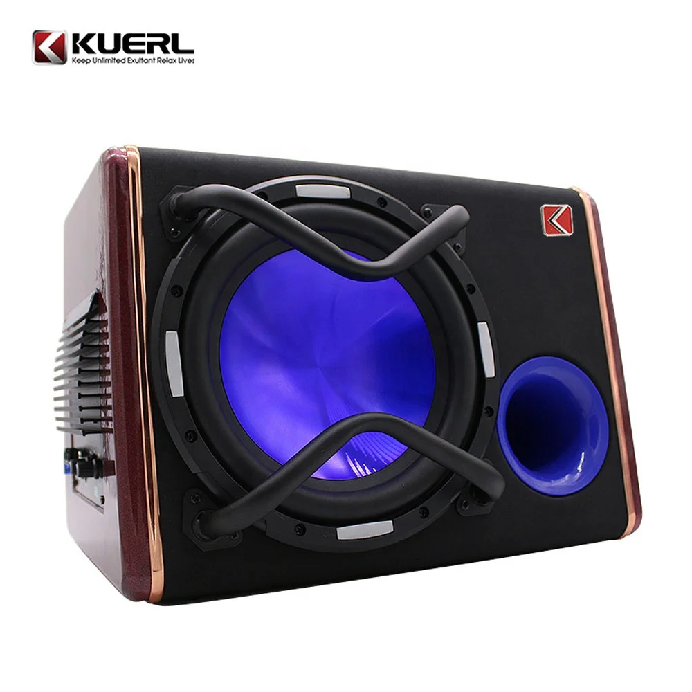 

Wholesale 10 inch refit car audio subwoofer 1200W big power car subwoofer with box and amplifier