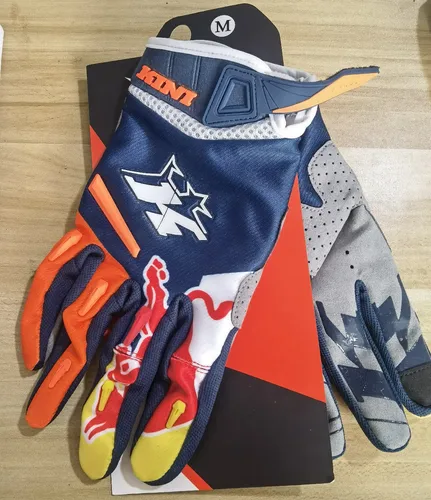 Imagen 2 del producto Guantes para bicicleta de montaña MX, Guantes para ciclismo con pantalla táctil, Guantes geniales para Motocross, BMX, ATV, Enduro, todoterreno, Guantes para motociclista
