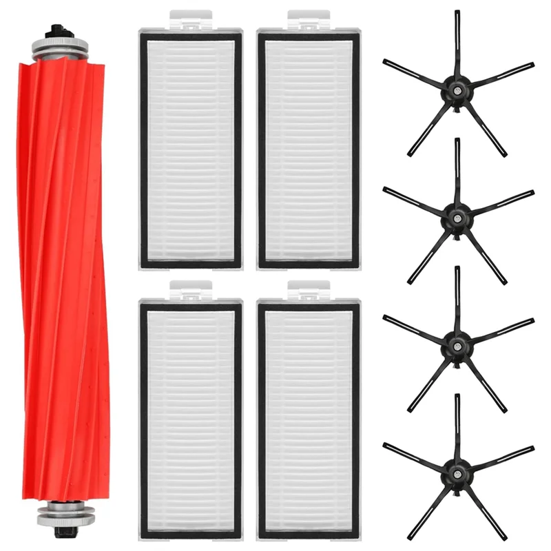 -ABPO لـ Roborock Q7 Q7+ Q7 Max Q7 Max+(Plus) جهاز آلي لتنظيف الأتربة مجموعة ملحقات فرشاة جانبية رئيسية فلتر Hepa