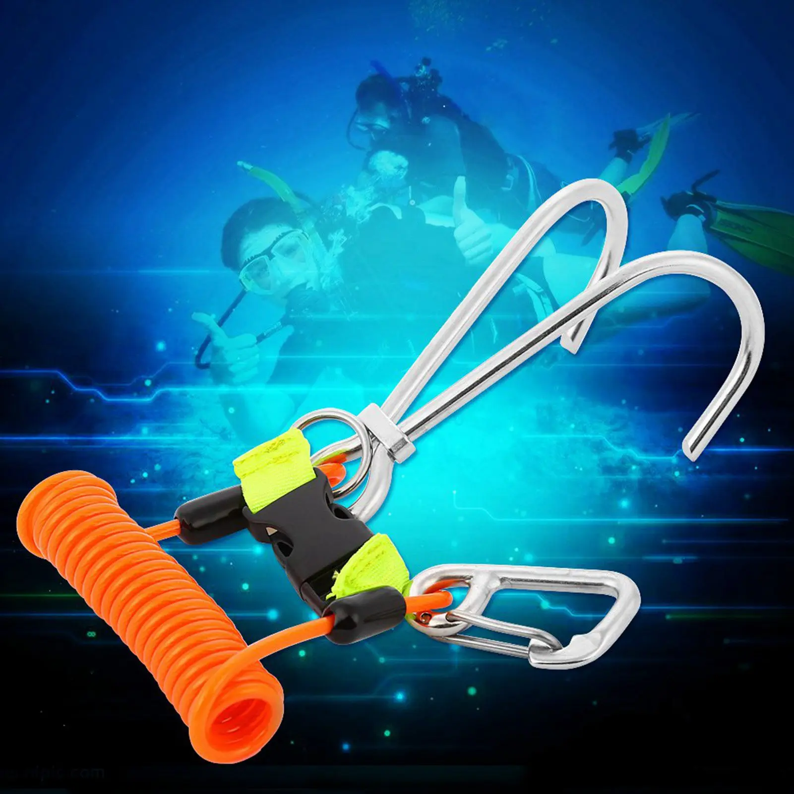 

ZK30 KEEP DIVING Крюк для рифов из нержавеющей стали, аксессуары для безопасности дайвинга