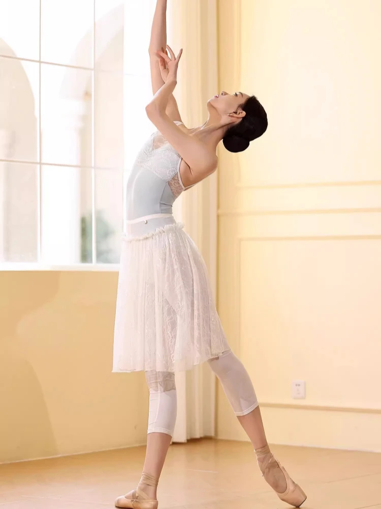 

Женский купальник или юбка для балета и танцев, женское гимнастическое боди, тренировочная одежда на подтяжках, кружевная одежда для взрослых, одежда для балета и танцев