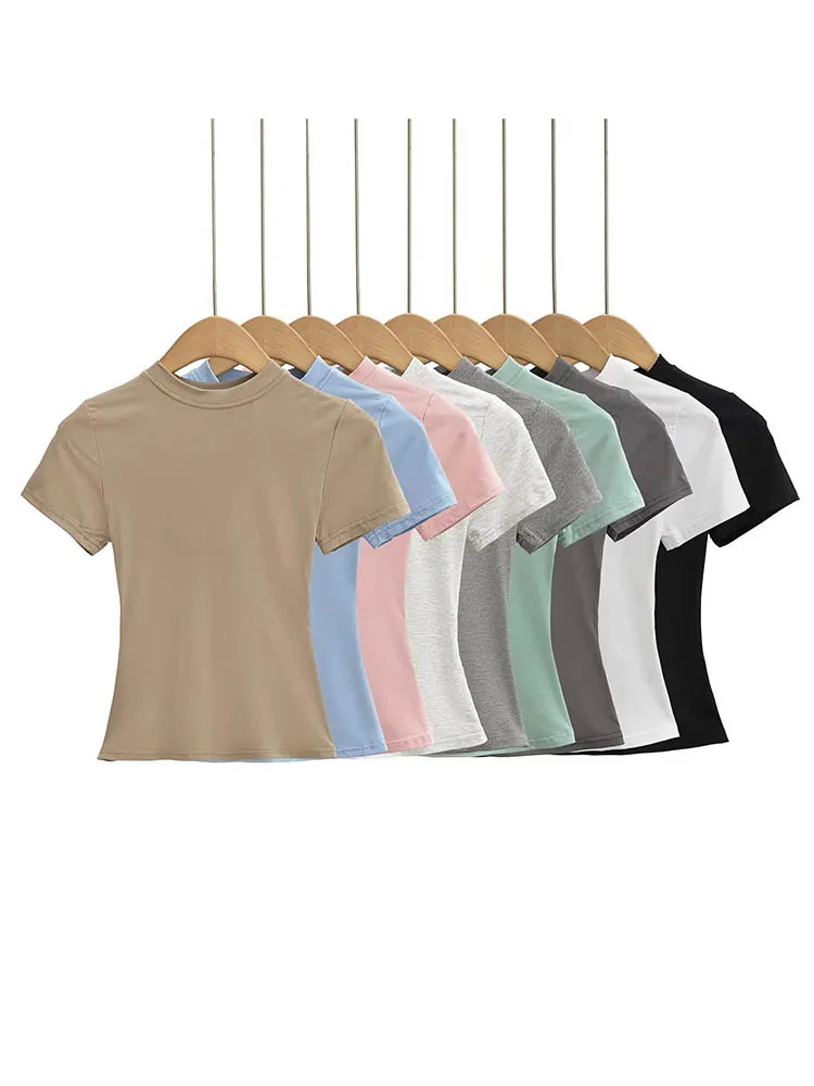 Swinging collar, hanging neck, short top, neck rope, exposed back, buckle, triangular bellyband, sling