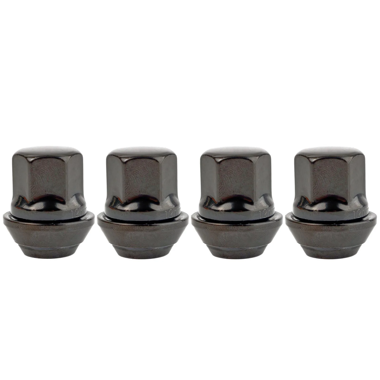 4X For Ford Fiesta Focus B-Max Grand C-Max KA Fusion Mondeo Streetka Car Alloy Wheel Nuts M12X1.5 19mm Hex Car Bolts Accessories