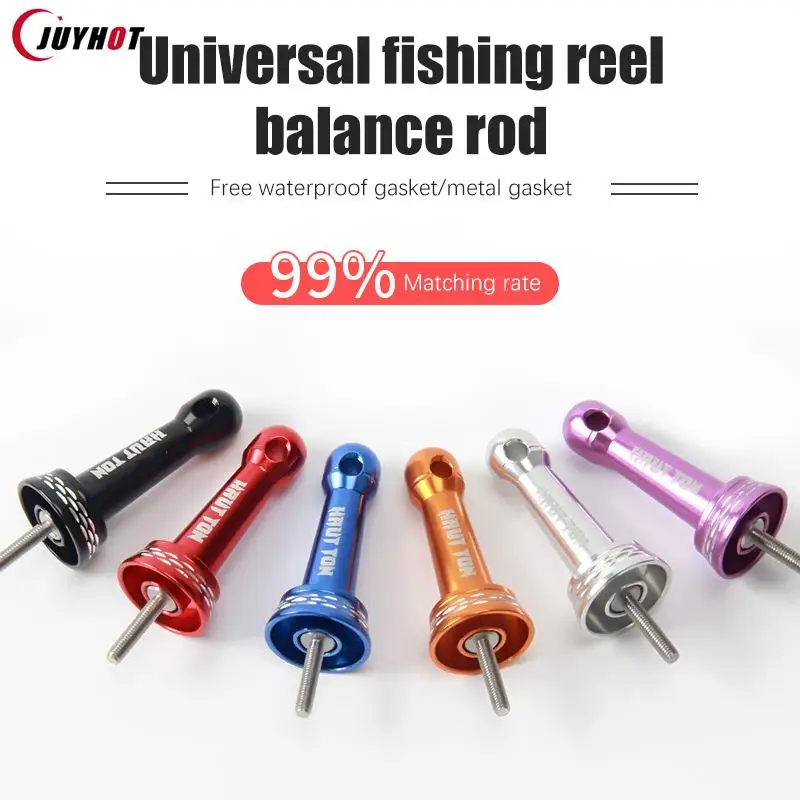 Metal Spinning Reel Stand Balance Lightweight Fishing Wheel Stabilizer Bar Portable Wear-Resistant Outdoor Tackle Accessories