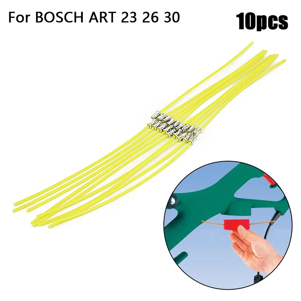 Imagem -05 - Strimmer Trimmer Spool Linha para Bosch Arte 23 26 30 Combitrim Preto Decker de Alumínio Grama Cabeça Cortador de Grama Acessórios 10 Peças