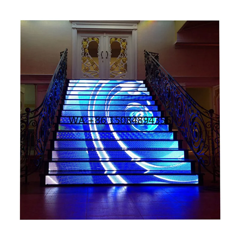 

High Quality P3.91 Indoor LED Display Screen Virtual 3D Interactive Gym & Dance Floor Waterproof Standing Display for TV Studios