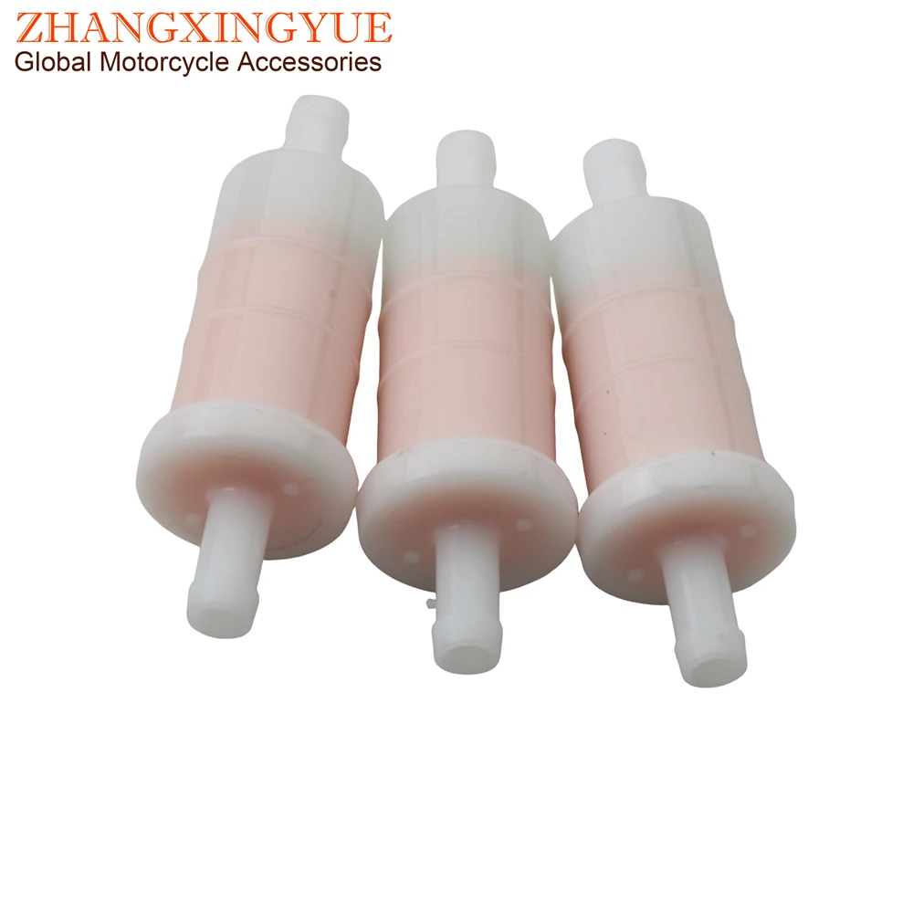 3pc Fuel Filter For Yamaha V Star 650 XVS650 XVS1100 Virago 1100 VMAX 1200 Royal Star Venture 1300 XVZ1300 1FK-24560-10