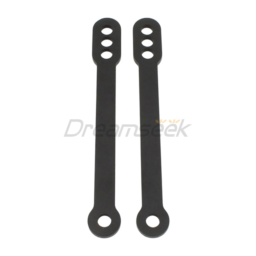 Rear Suspension Lowering Link Kit for Kawasaki Ninja ZX-6R 1998-04 Ninja ZX-12R 2000-01 Motorcycle Adjustable Drop Linkage Lever