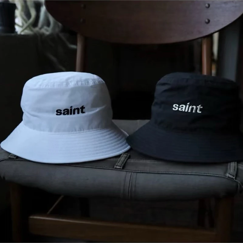 Men's Women's Casual Saint Fisherman Cap New Letter Embroidery Print Hat Stock