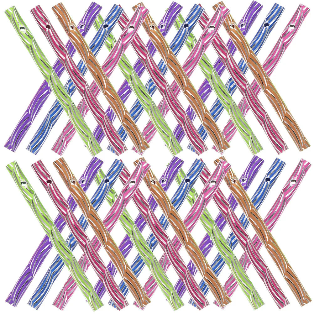 

50Pcs Wind Chime Accessories Sturdy Long Lasting Sound Relaxation Courtyard Garden Yard Wind Chime Tubes Living Room Essential