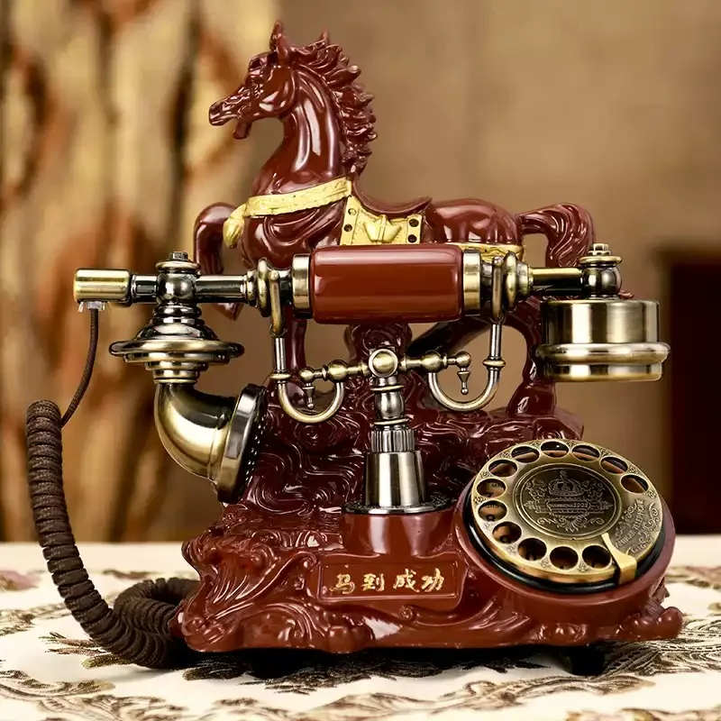 Everbright Store European Antique Telephone Fashion Creative Telephone Home Living Room Landline Success