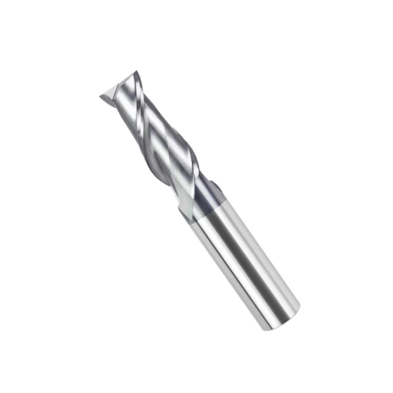 HRC55 4,5,6,8,10,12*75 100mm Hartmetall Flach oder Vierkant Schaftfräser 2 zwei Flöten CNC Maschine Fräser Bohrer
