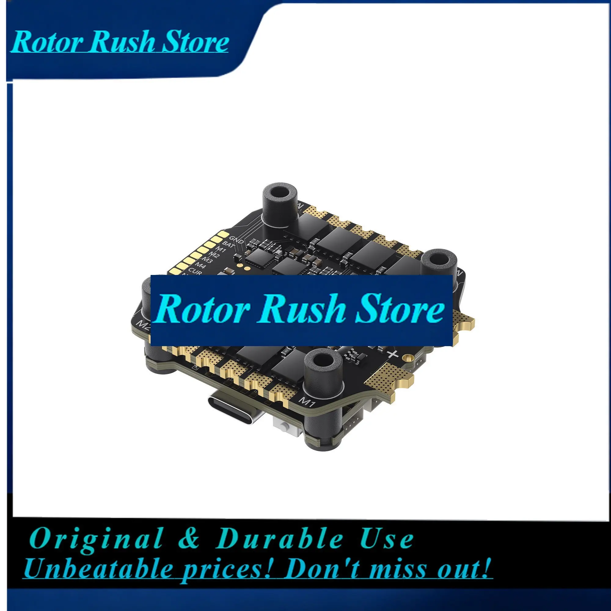 RoRusGEPRC TAKER F405 BLS 60A 65A 80A V2 STACK 4IN1 ESC AT7456E Chip 16MB Black Box Data Analyze Record Flight Data For RC FPV D