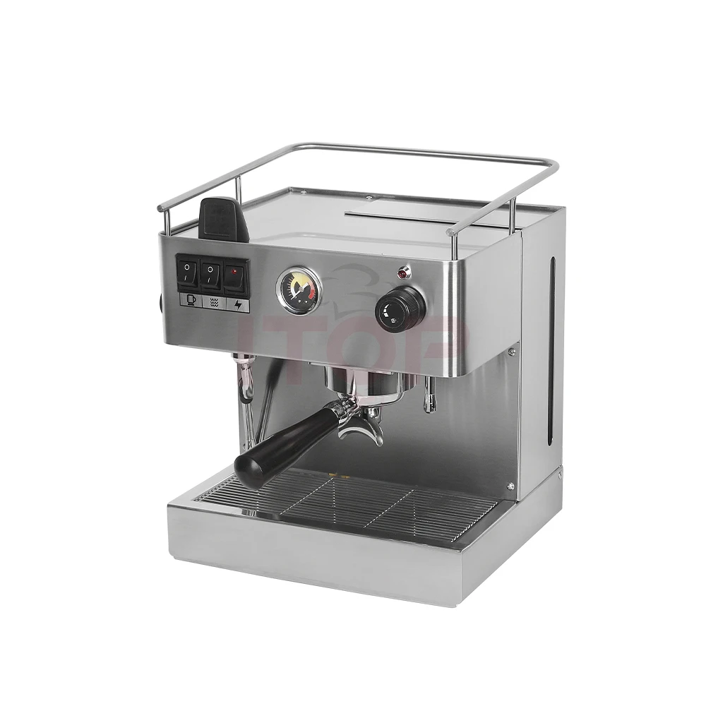 

Wholesale Italian Espresso Coffee Maker Commercial Cappuccino Coffee Machine Office Automatic Express Coffee Maker