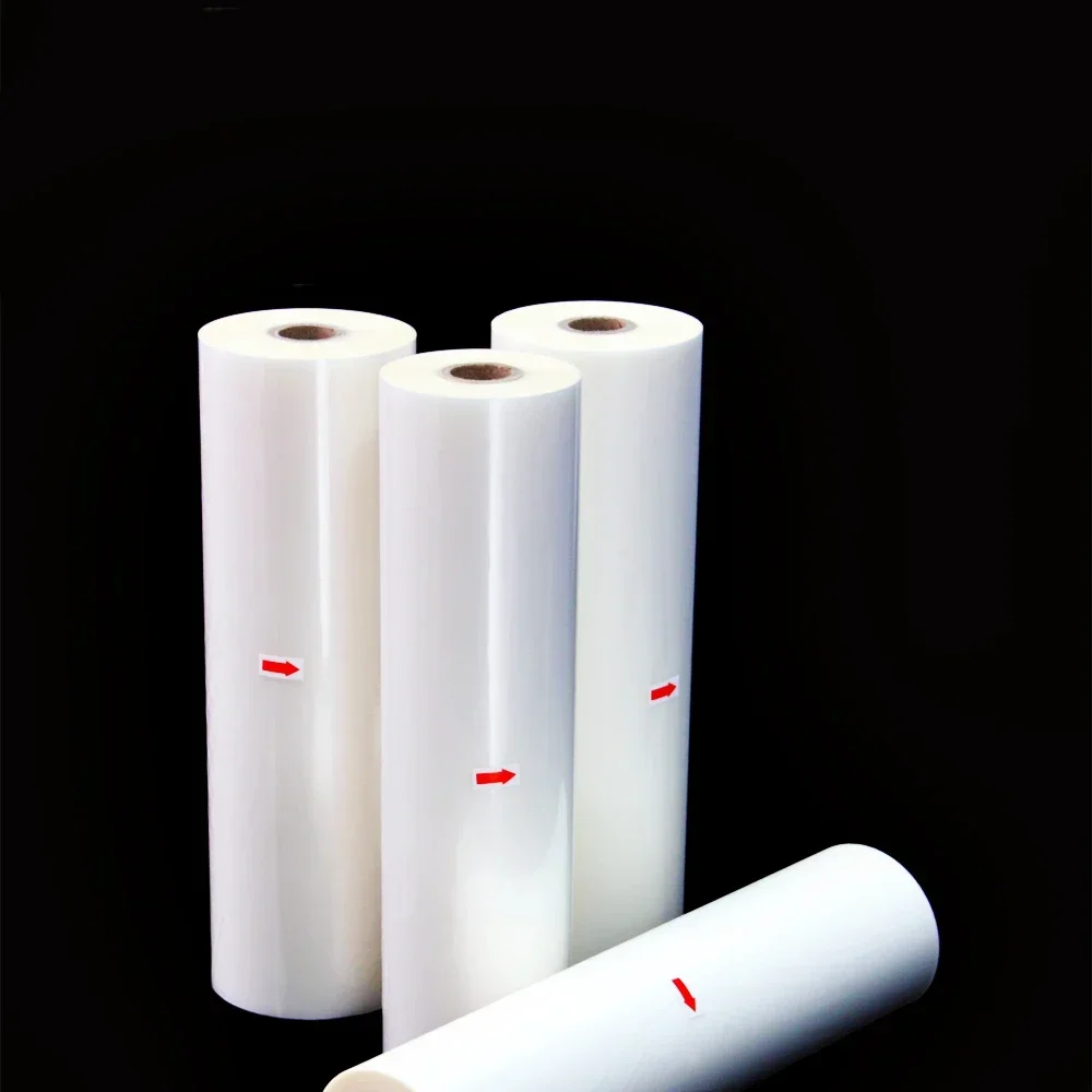 Hot Laminating Films Bopp for Hot Roll Laminator 18 Mic (300-200mm)width Length Matt glossy 1