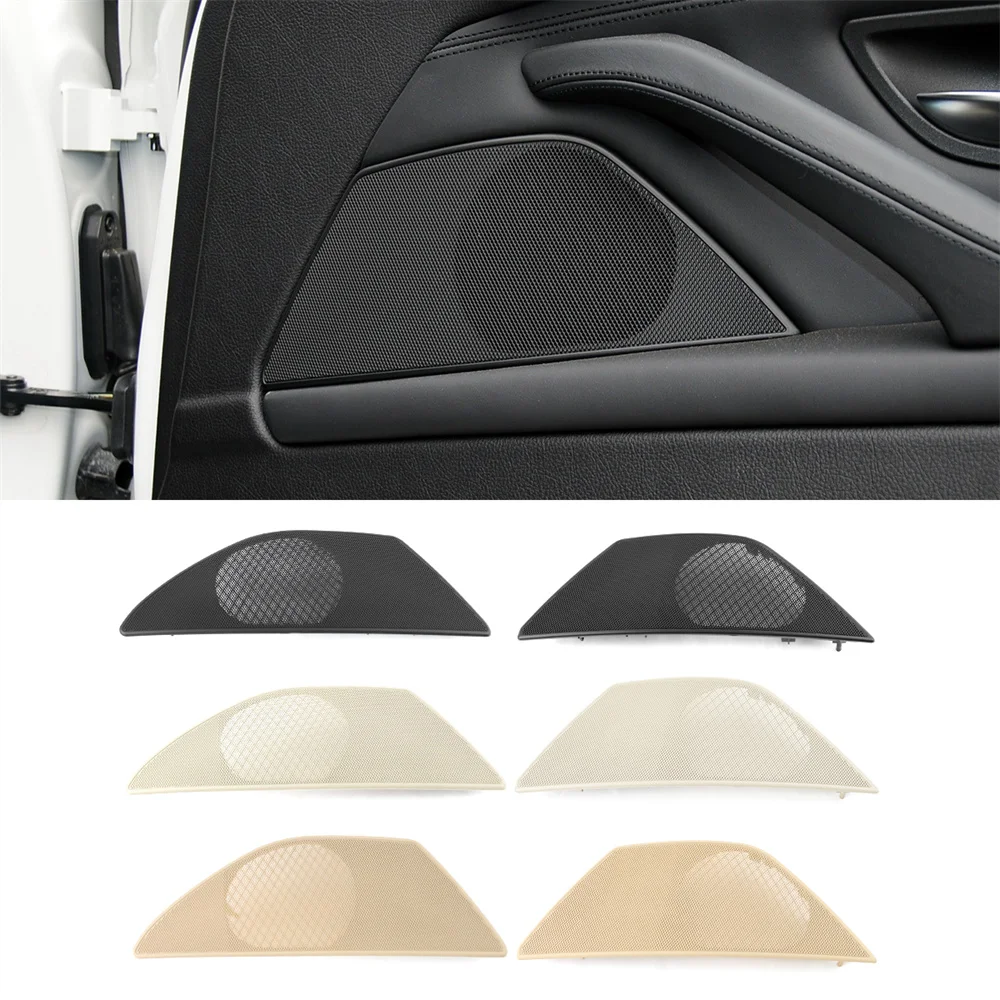 

LHD Car Front Side Door Panel Sound Audio Speaker Cover For BMW F10 F11 5 Series 2010-2017 520i 523i 525i 530i Interior Trim Cap