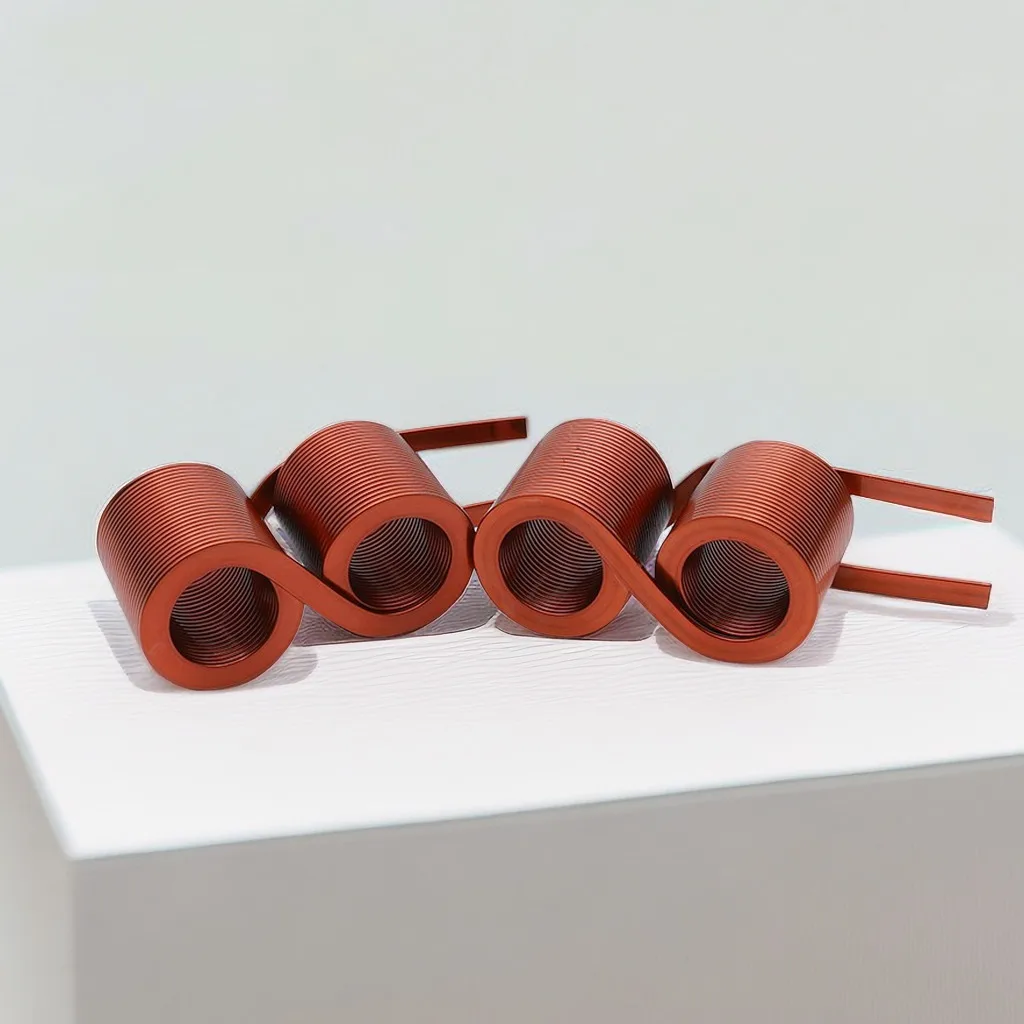 5 Pieces Customized Flat Wire Coil Hollow Coil for Electronics Manufacture Hollow Inductor Micro Motor Coil