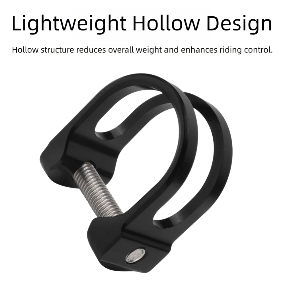 Mountain Bike Brake Bicycle Brake Clamp 304 Stainless Steel Bolts Easy Installation Process High-Strength Material