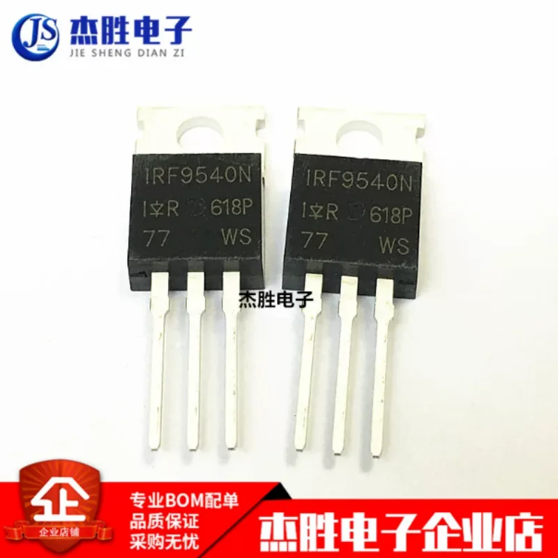 New IRF9540NPBF IRF9540N TO-220 23A 100V Field Effect MOSFET P-channel