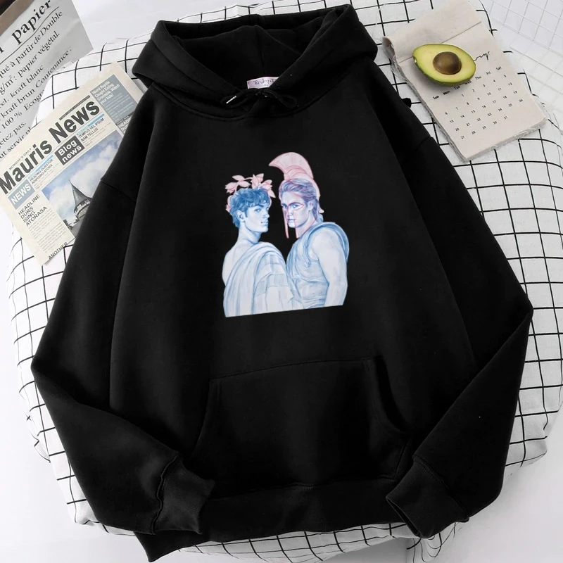 

Song of Achilles Art Hoodie Womens Winter Oversize Hoodies Printed Designer Hoodie for Girls Sweatshirt Comfortable Clothes