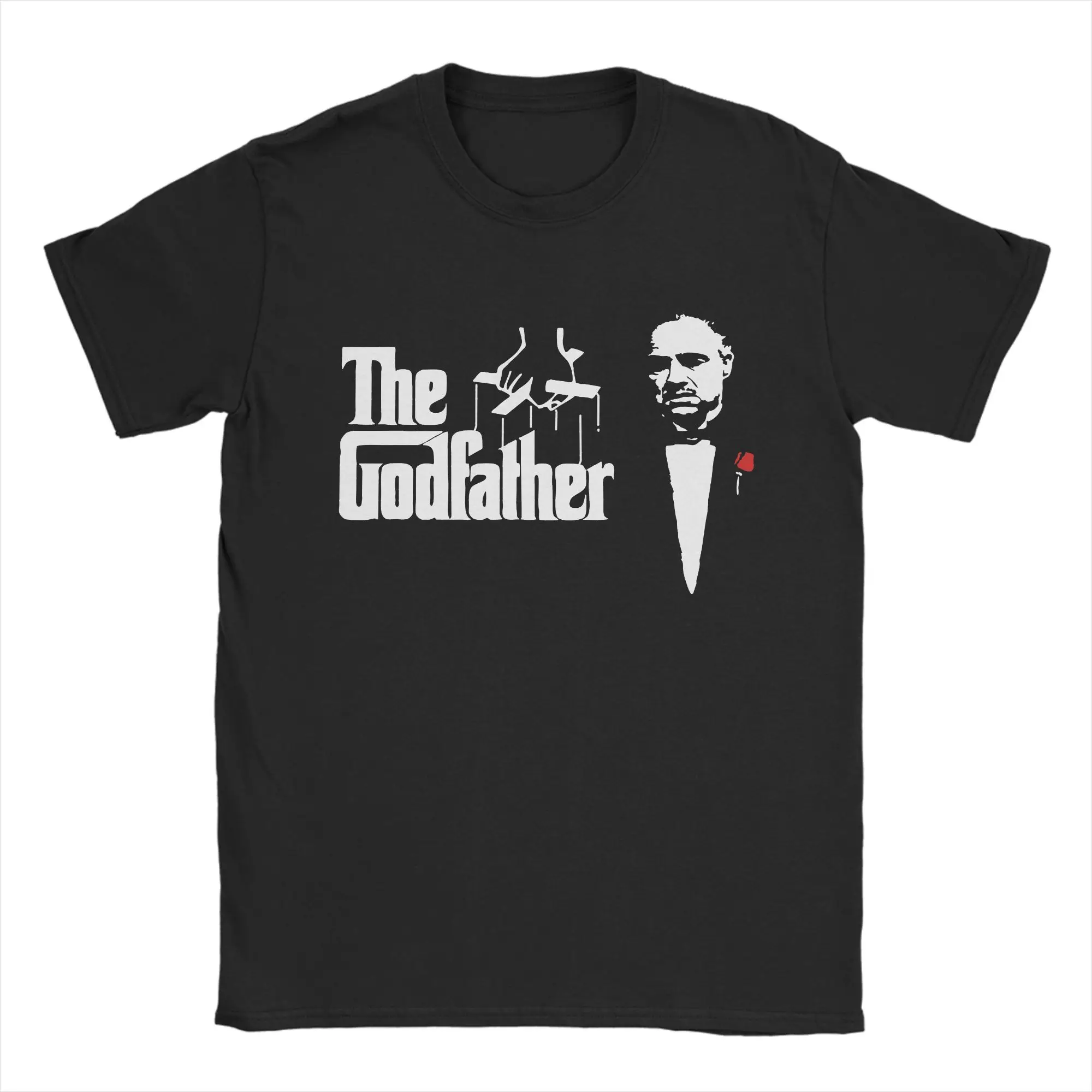 Men Women Padrino The Godfather T Shirt Marlon Brando Corleone Cotton Clothes Vintage Short Sleeve Round Collar Tee Shirt