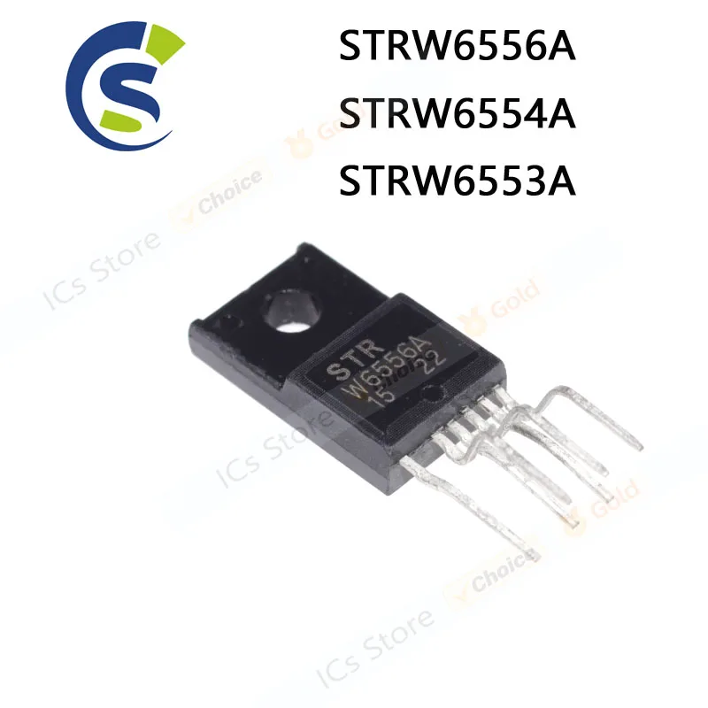 10PCS/LOT New and Original W6556A W6554 W6553 TO-220F-6 Power module IC New In Stock STRW6556A STRW6554A STRW6553A