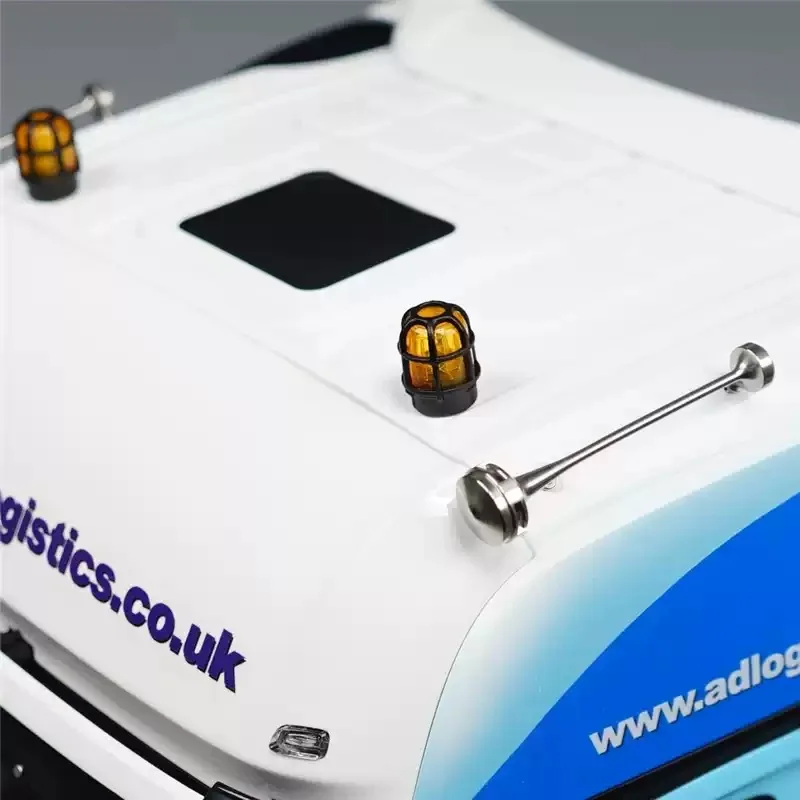 Luce rotante per escavatore a LED adatta per camion Tamiya RC 1/14 Scania 770S Benz Volvo FH16 MAN