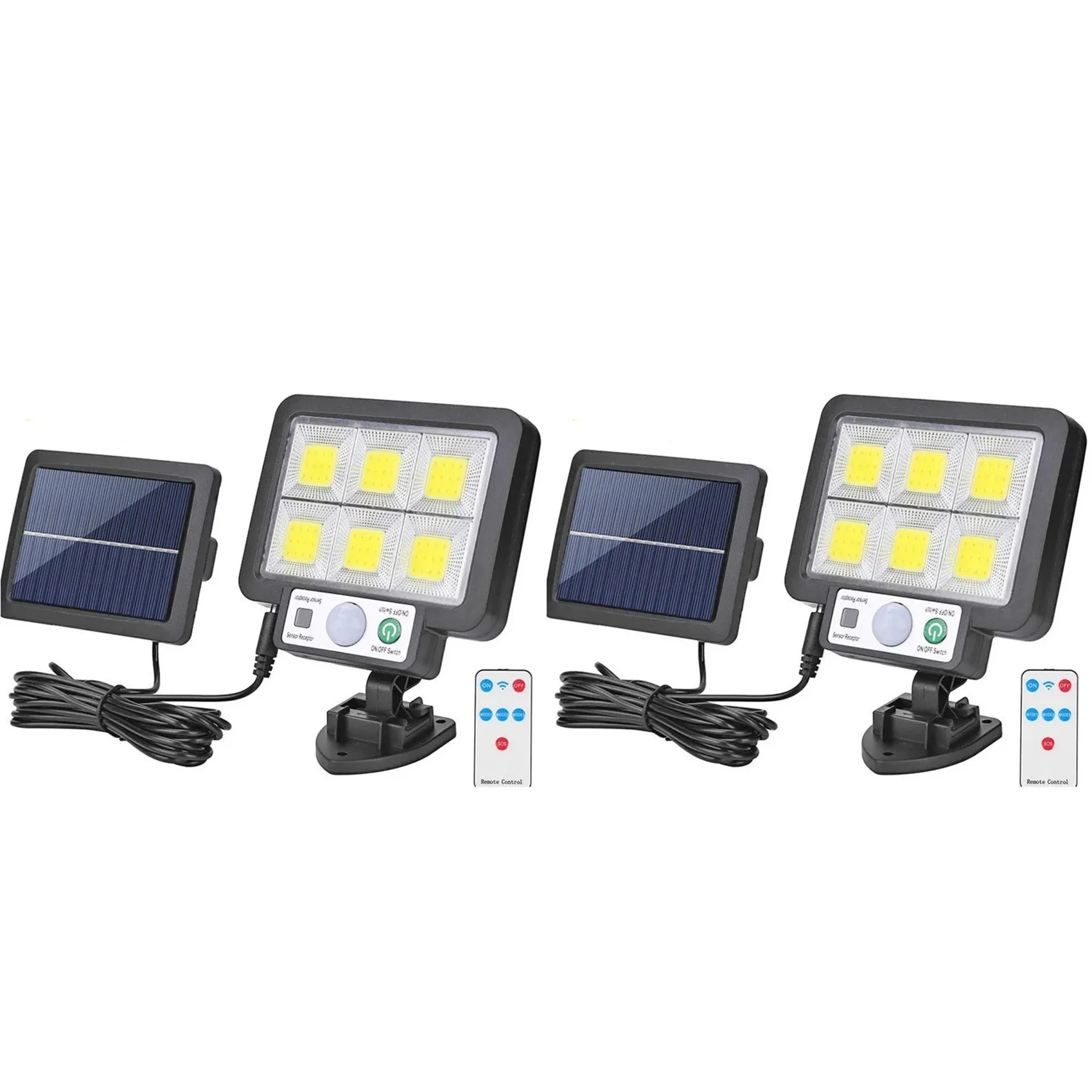 

CYCLI-2X LED Solar Wall Lamp 3 Modes Waterproof Motion Sensor Lamp Garden Street Light Solar Lamp