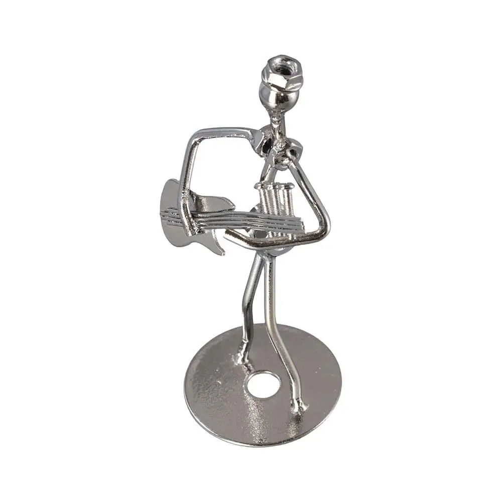 8 أنماط ديكور فني للمنزل هدية عيد ميلاد تمثال زخرفة مكتب الديكور الموسيقى رجل تمثال الفرقة النحت فرقة الموسيقى